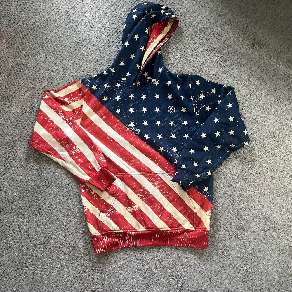 INKnBURN unisex size small original Patriot hoodie great condition